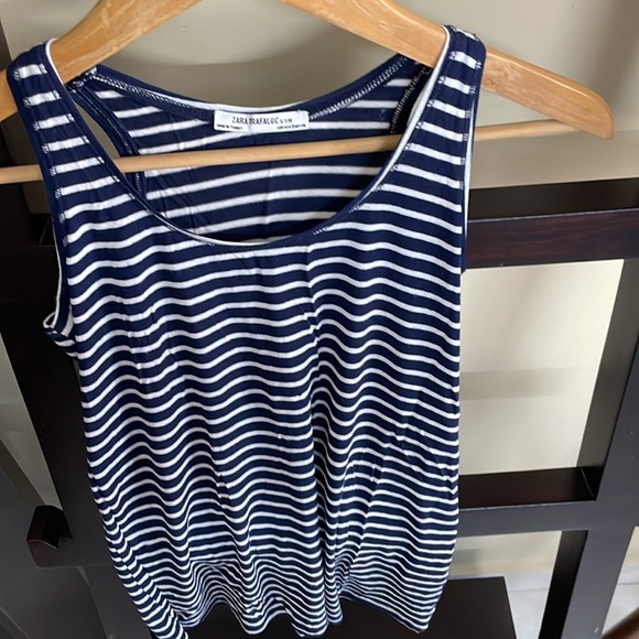 ZARA Trafaluc Collection striped sleeveless soft top. Size S - Picture 6 of 6